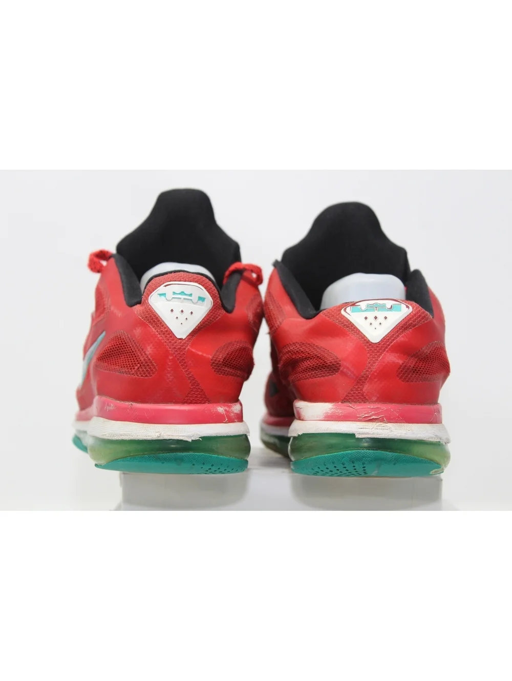 Nike Lebron 9 Low Liverpool 510811-601 Size 10.5 Men's Shoes Action Red & Green
